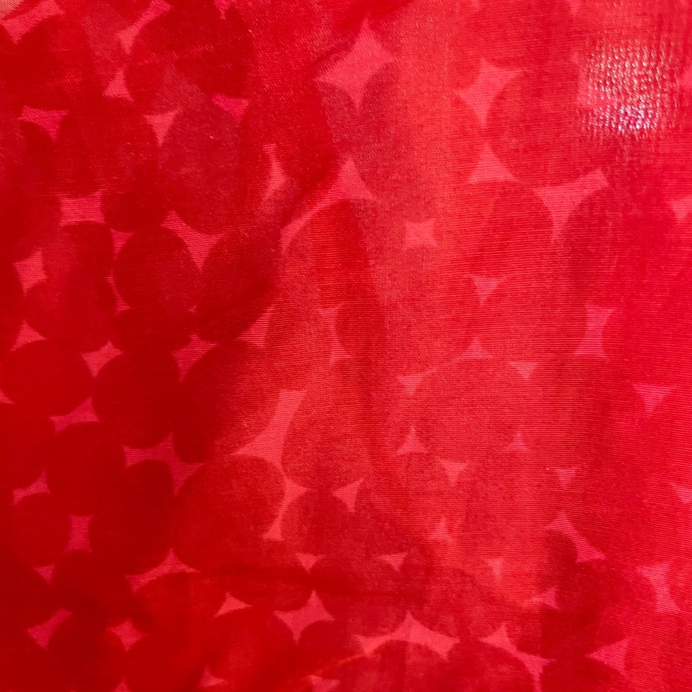 Gap Red Sheer Patterned Tank Top. Lightweight Wit… - image 6